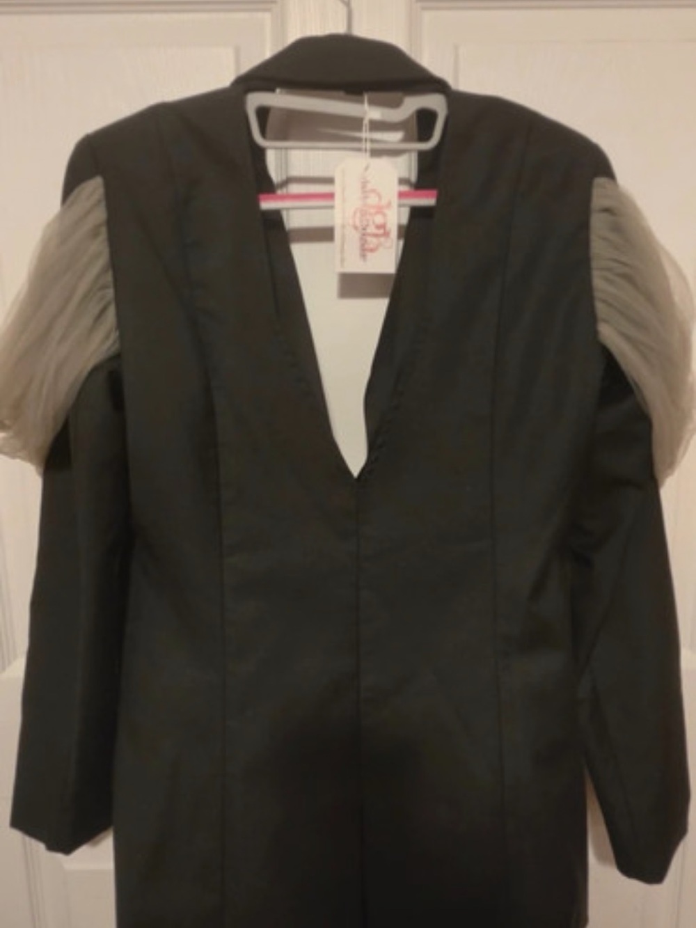 Athina Blazer | Ribbon in The Sky Tulle Blazer - Picture 5 of 5